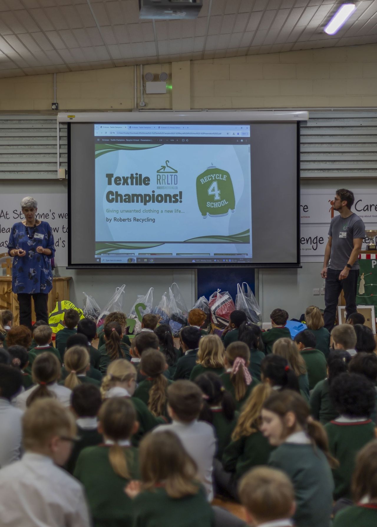 Roberts Recycling Ltd Launches ‘Textile Champions’ Educational Programme to Inspire Sustainability in Schools